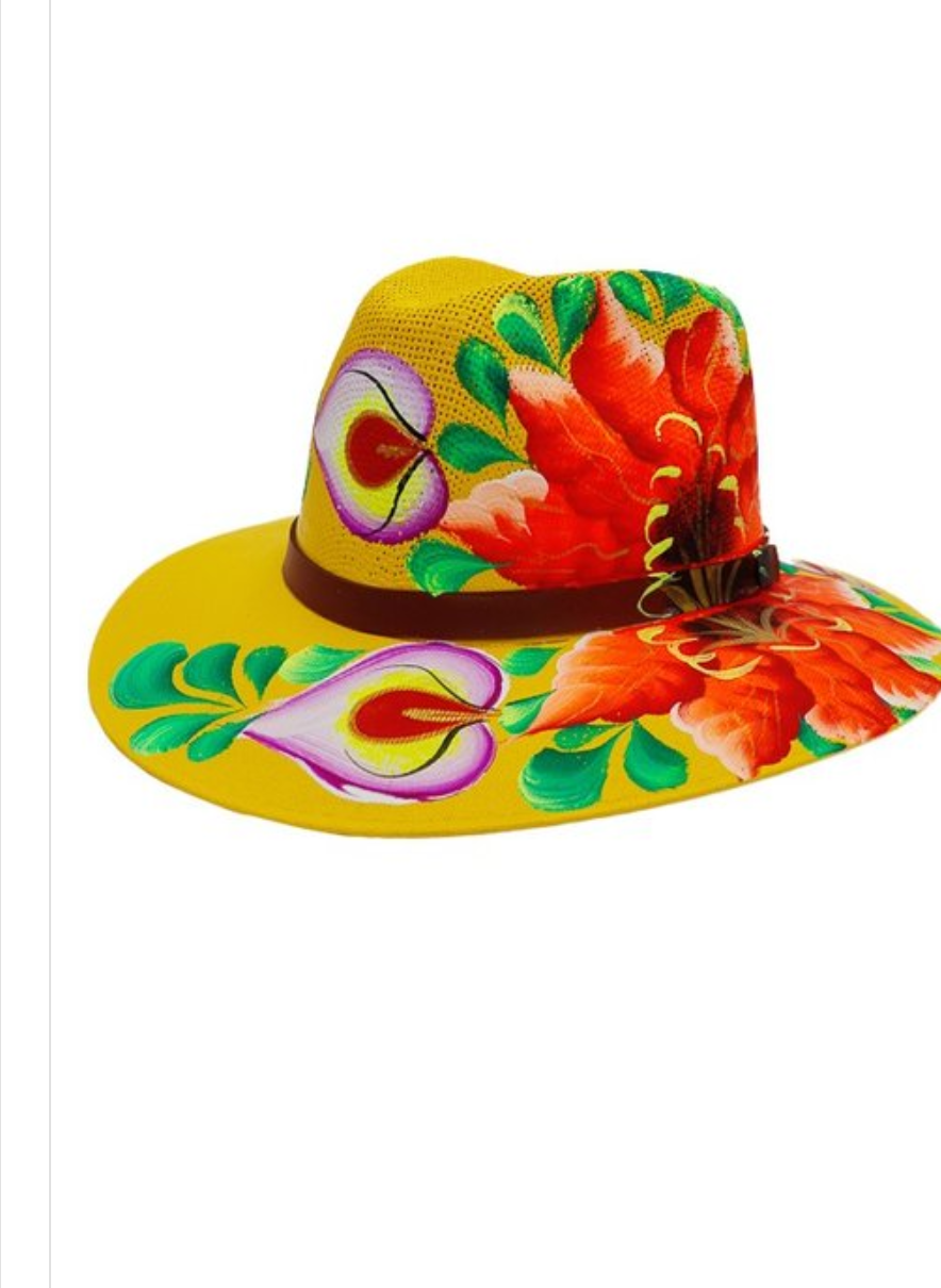 Hand Painted Fedora