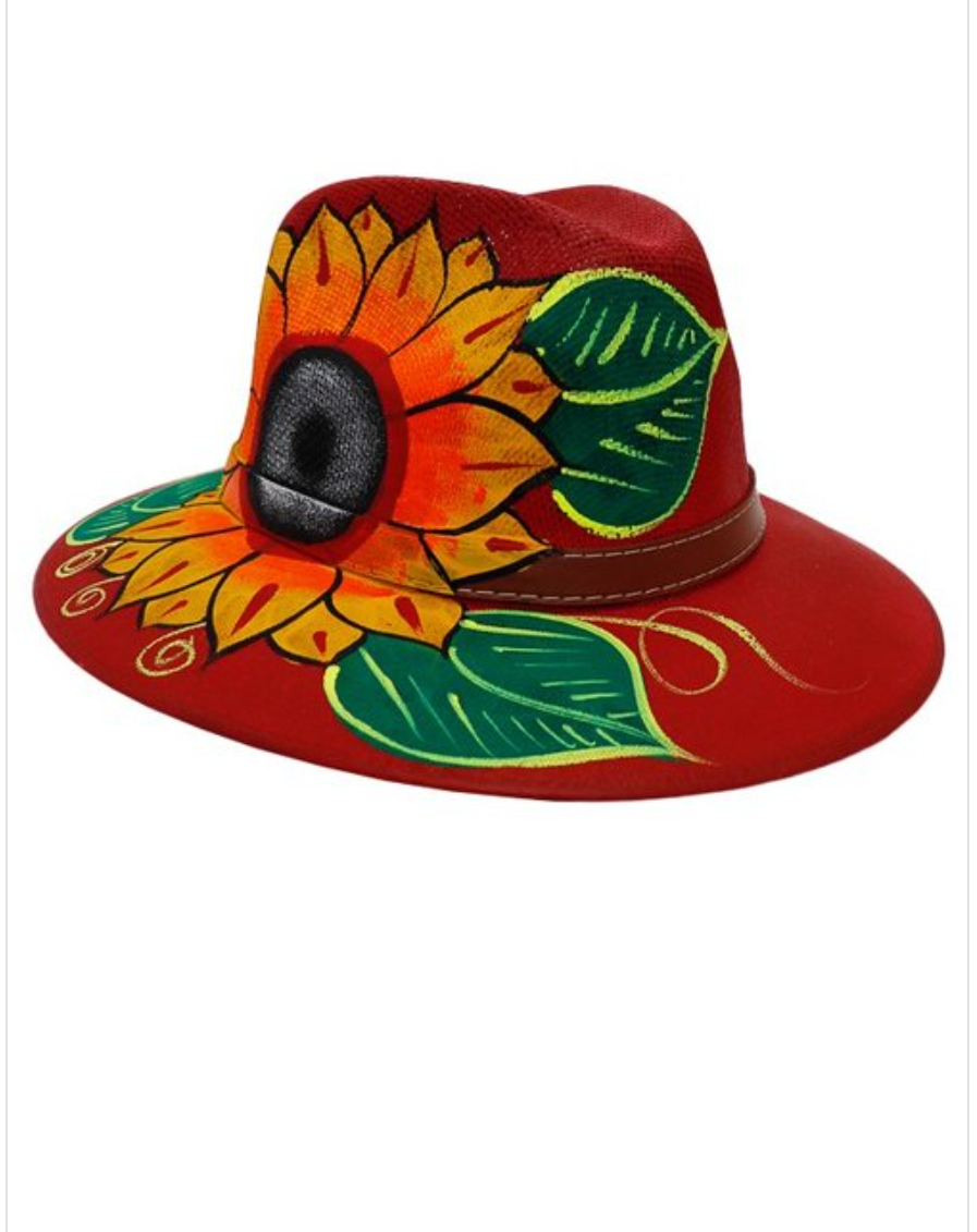 Hand Painted Fedora