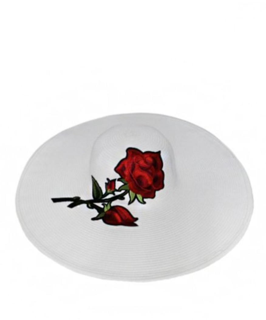 Enchanted Red Rose Floppy